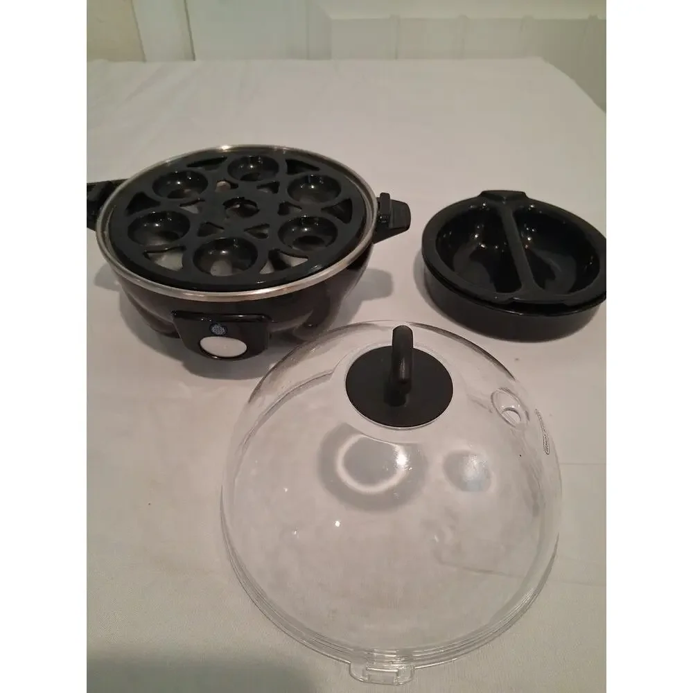 MCM Eggspress Electric Egg Cooker Poacher K41589 MarkCharles Misilli Black 360W